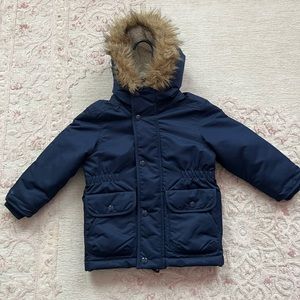 Boys blue coat size 3t